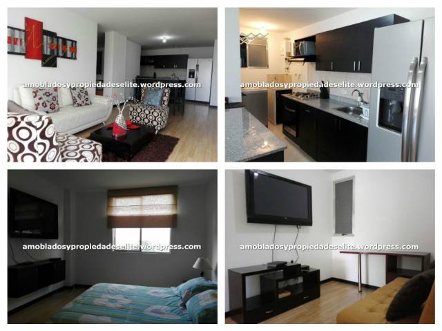 ALQUILO APARTAMENTO AMOBLADO EN EL POBLADO COD. AE095