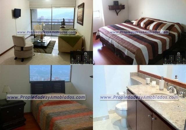 Apartamento Amoblado en el Poblado en alquiler Cód.  10059