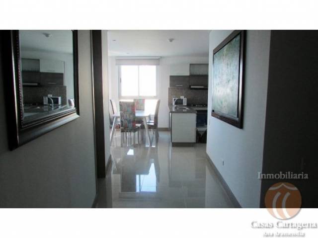 APARTAMENTO EN ARRIENDO POR DIAS 3 HABITACIONES FRENTE AL MAR EN CARTAGENA