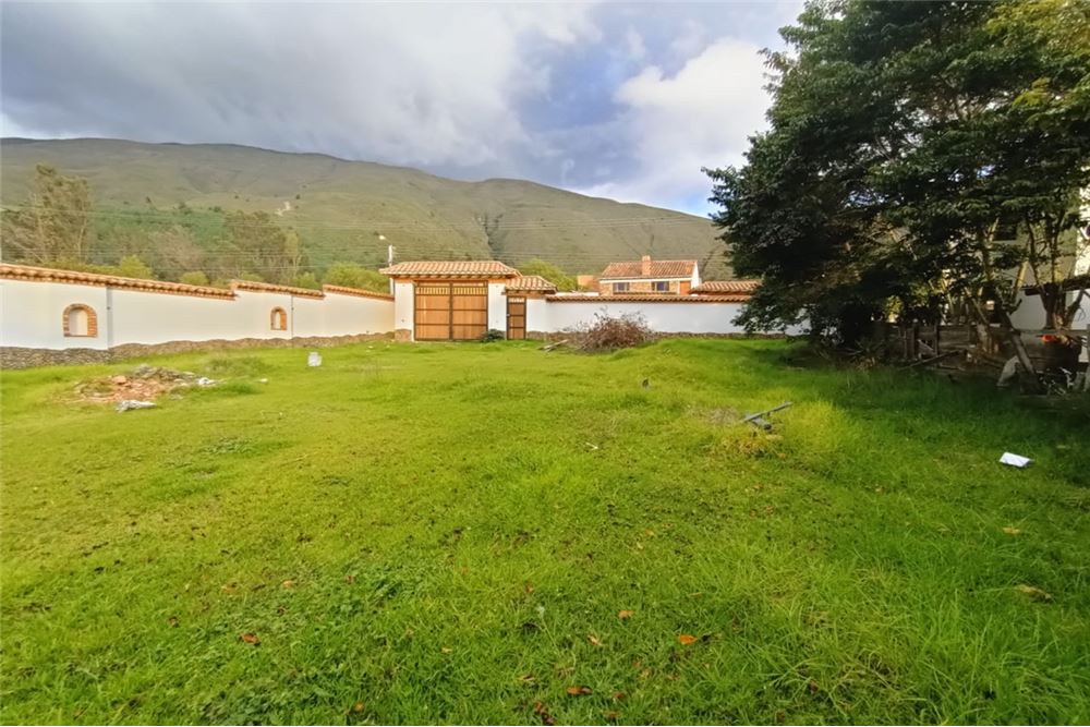 LOTE PLANO EN VILLA DE LEYVA, A 1 KM DEL CENTRO