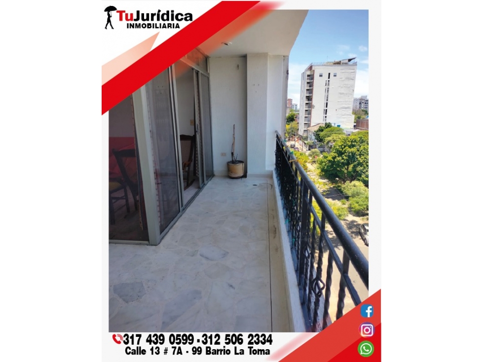 SE VENDE APARTAMENTO NEIVA - 5 PISO BARRIO ALTICO