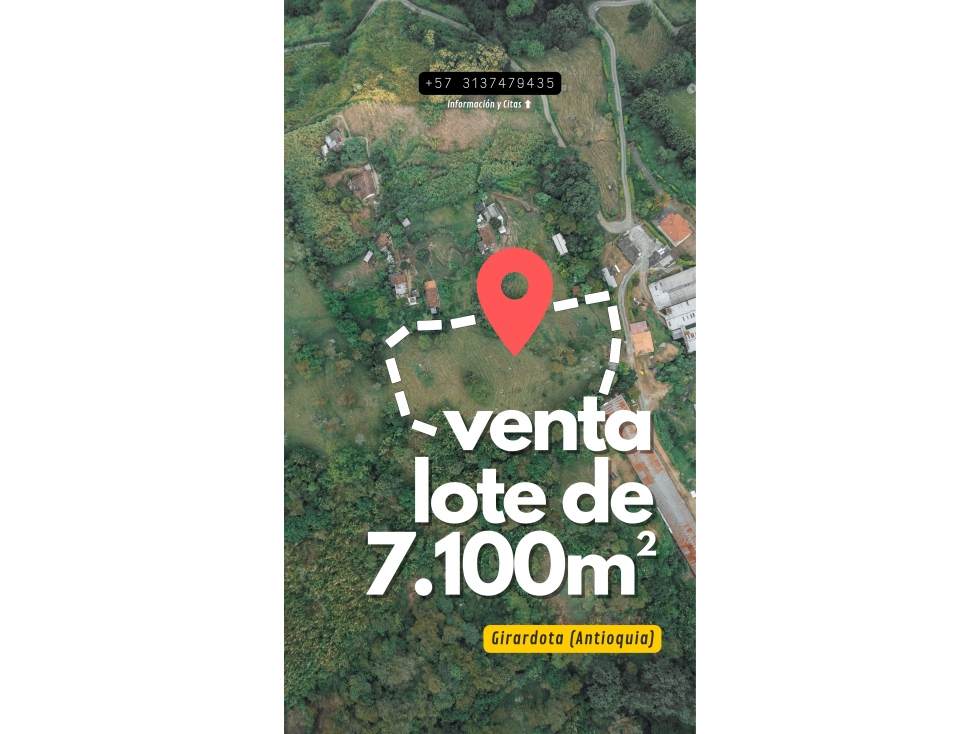 VENDO LOTE EN GIRARDOTA