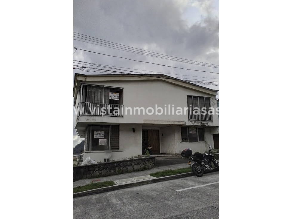 Venta Casa/Lote Sector La Camelia, Manizales