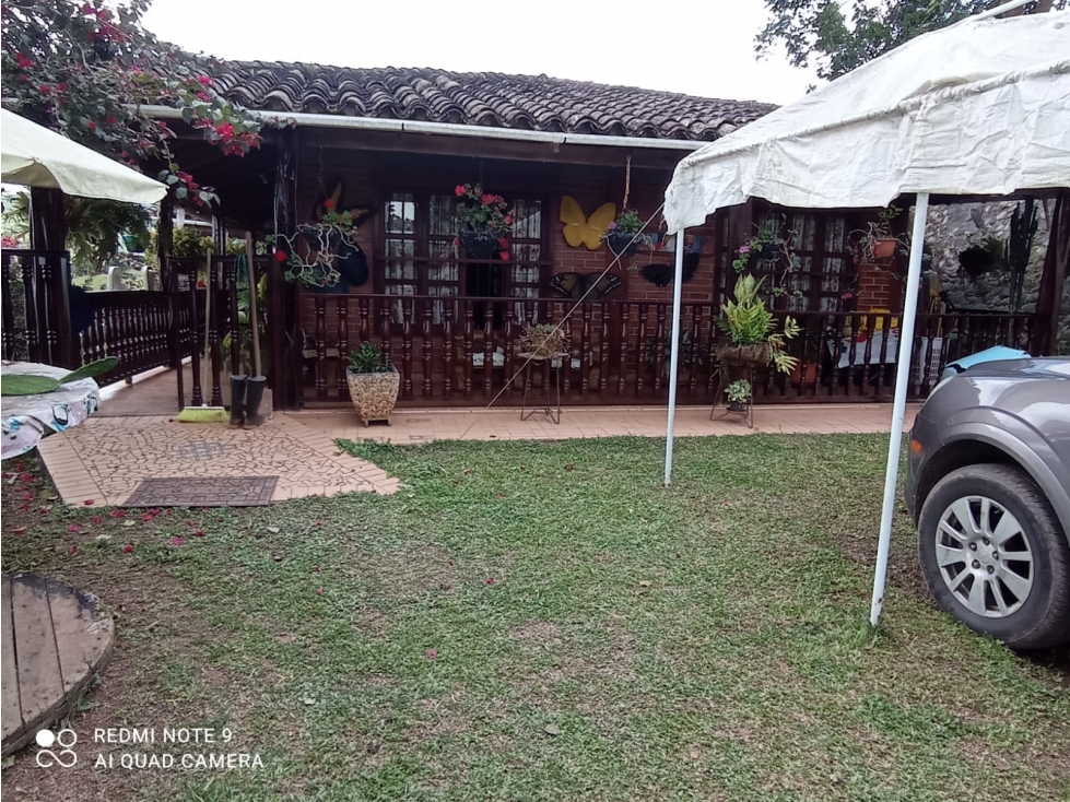 VENTA CASA CAMPESTRE EN EL PALMAR DAGUA