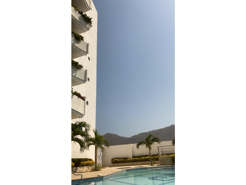 Apartamento amoblado, Santa Marta, pozos colorados