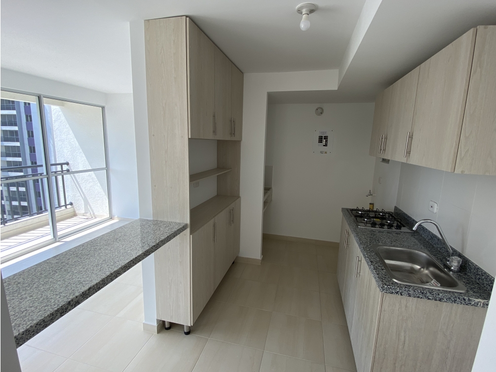 Privilegiado apartamento nuevo en arriendo en Jamundi