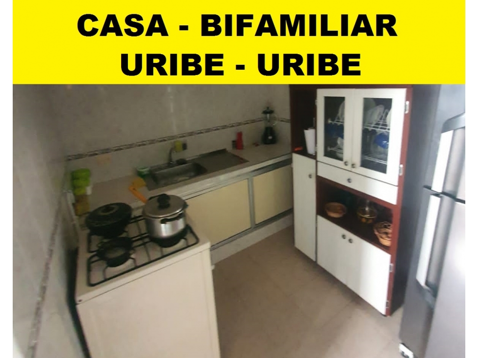 VENTA CASA BIFAMILIAR BARRIO URIBE PALMIRA