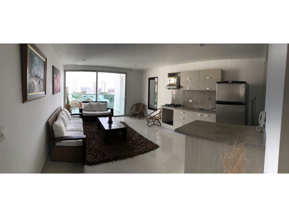 VENDO APARTAMENTO AMOBLADO EN  MANGA - CARTAGENA