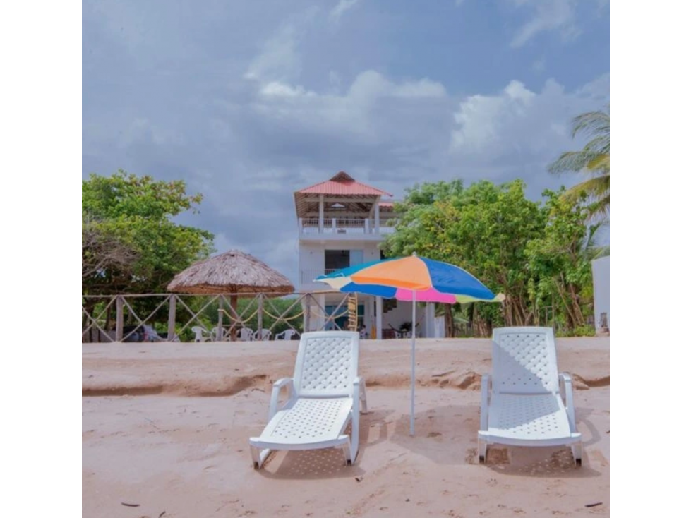 CABAÑA EN ARRIENDO POR DIAS FRENTE AL MAR EN PLAYA BLANCA SAN ANTERO