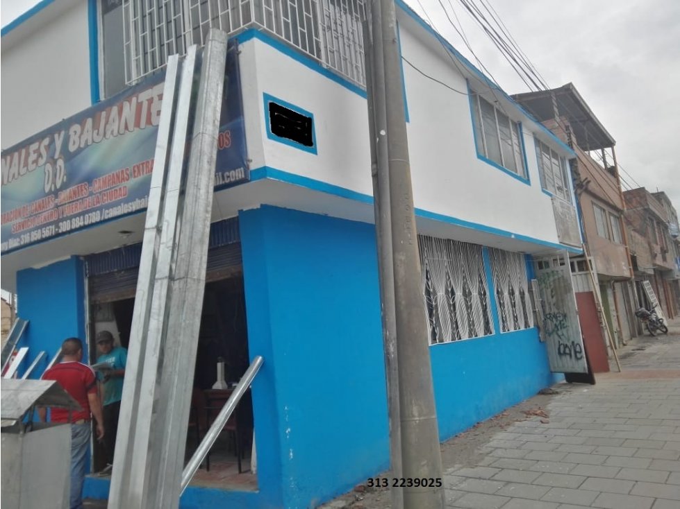 VENDO CASA COMERCIAL EN SOACHA-(REF. BO/ 8)