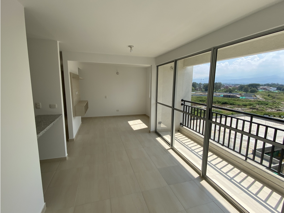 Privilegiado apartamento nuevo en arriendo en Jamundi