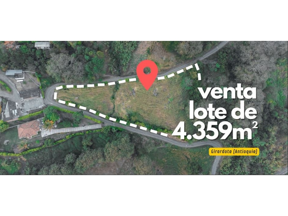 Se vende Lote en Girardota