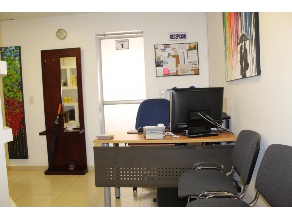 Oficinas/consultorios Chicó: 63m2, 1B y 1P