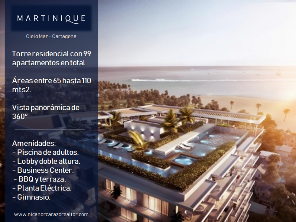 PROYECTO EDIFICIO MARTINIQUE - CARTAGENA DE INDIAS