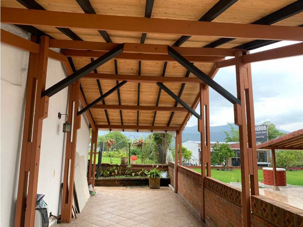 Casa campestre para la venta autopista del cafe con buena vista