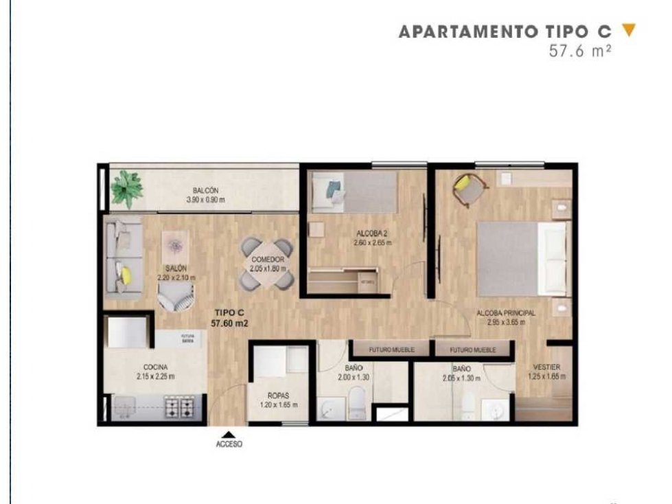 Cesión de derechos Apartamento Sabaneta