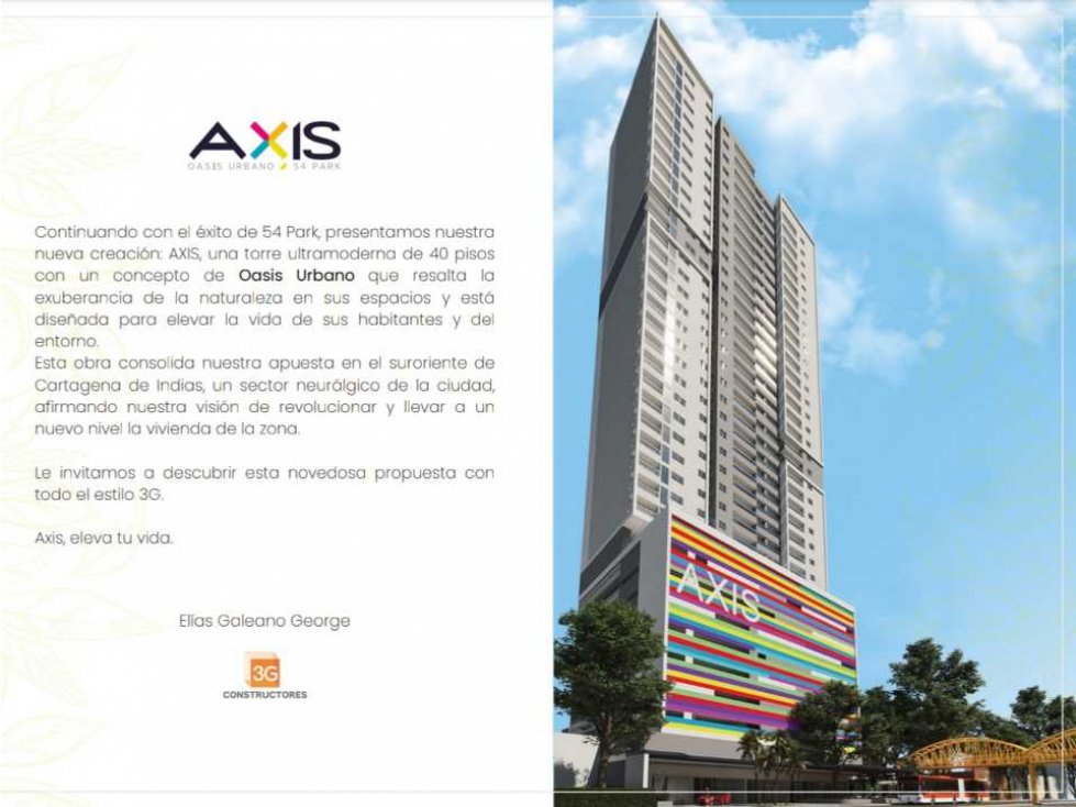 PROYECTO EDIFICIO AXIS (54 PARK)