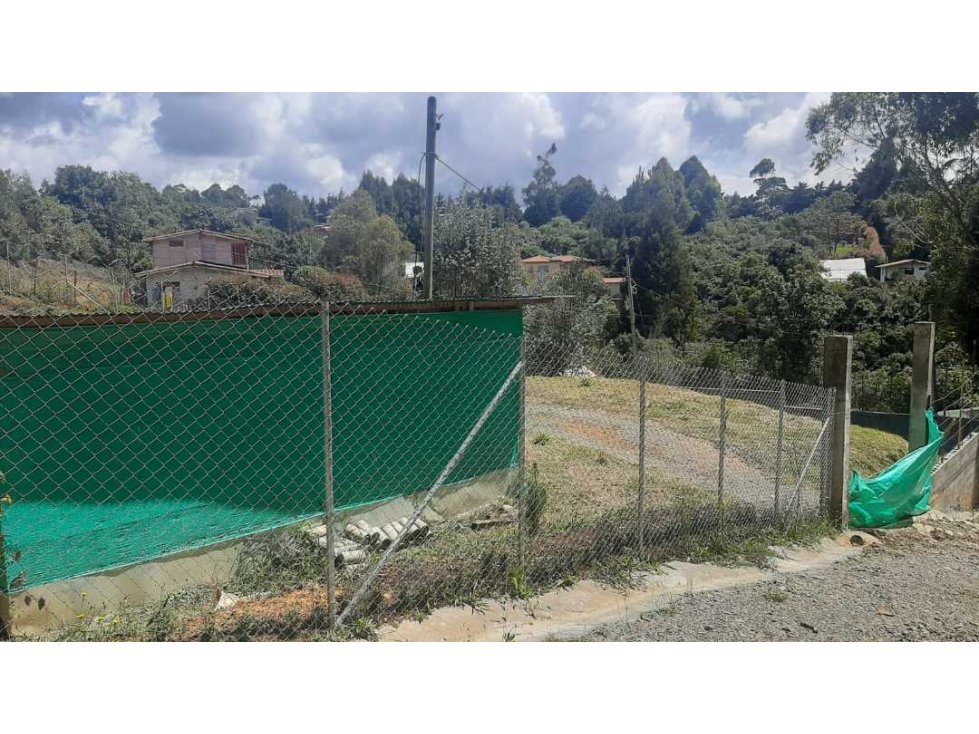 VENDO LOTE EN SANTA ELENA VEREDA EL ROSARIO