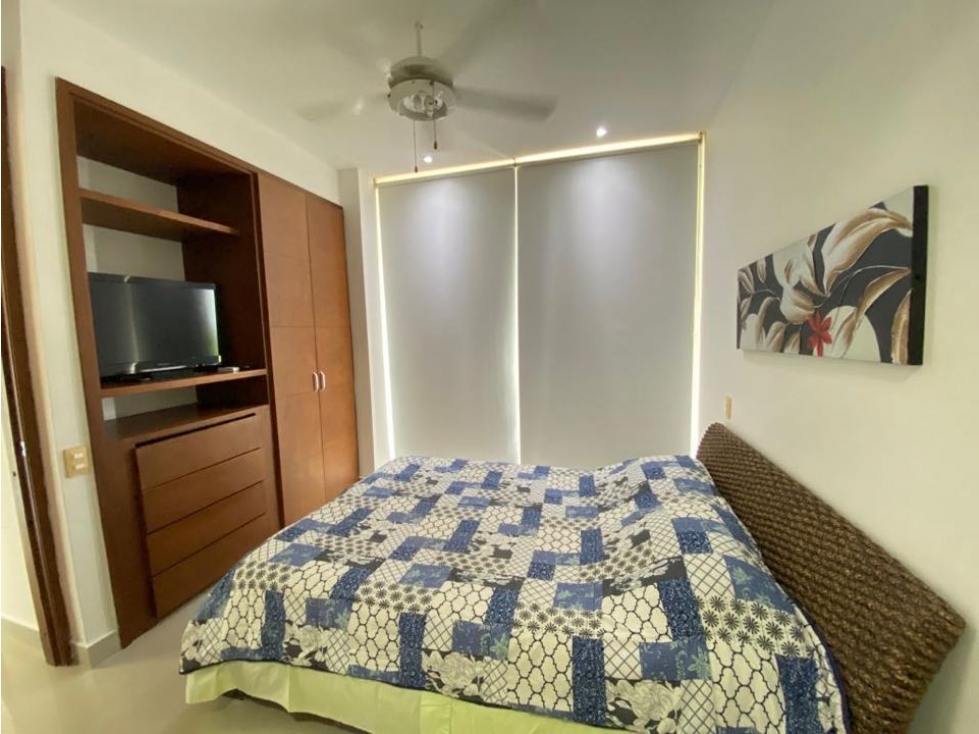 Venta de apartamento 1 alcoba y 2 baños. Laguna club zona norte